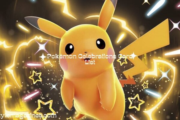 Pokémon Celebrations Card List