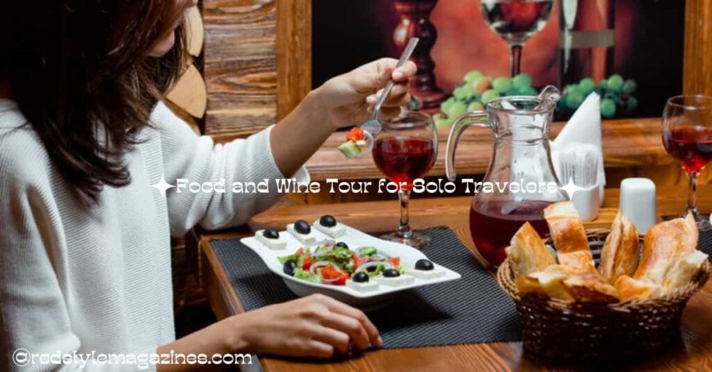 Food and Wine Tour for Solo Travelers