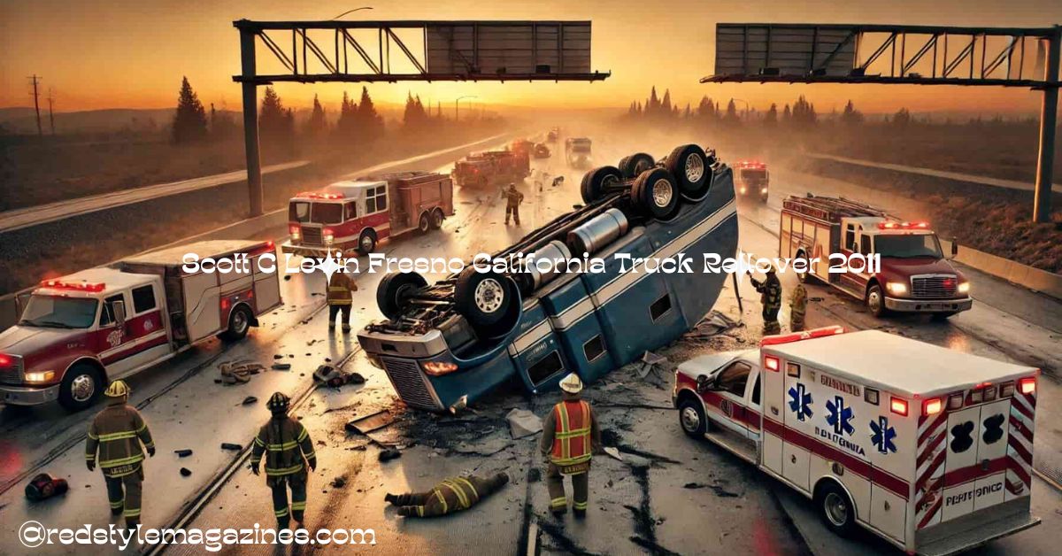 Scott C Levin Fresno California Truck Rollover 2011