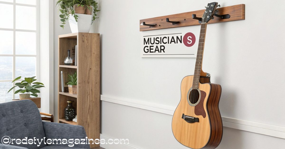 Musician’s Gear Wood Guitar Wall Hanger Natural Coupon Code